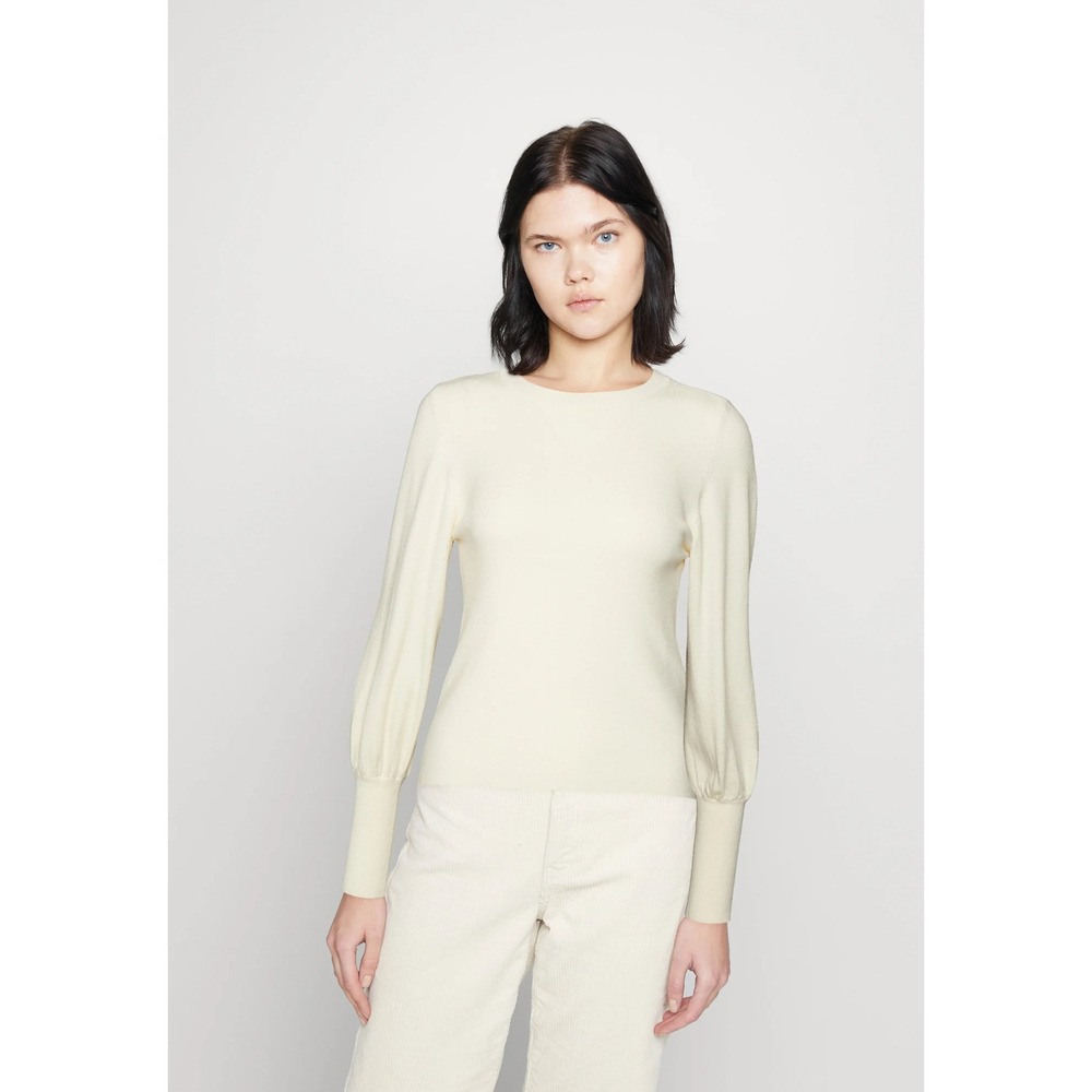 NWT Vero Moda Holly Karis Puff Sleeve‎ Blouse Size 1X High Neck Knit Sweater